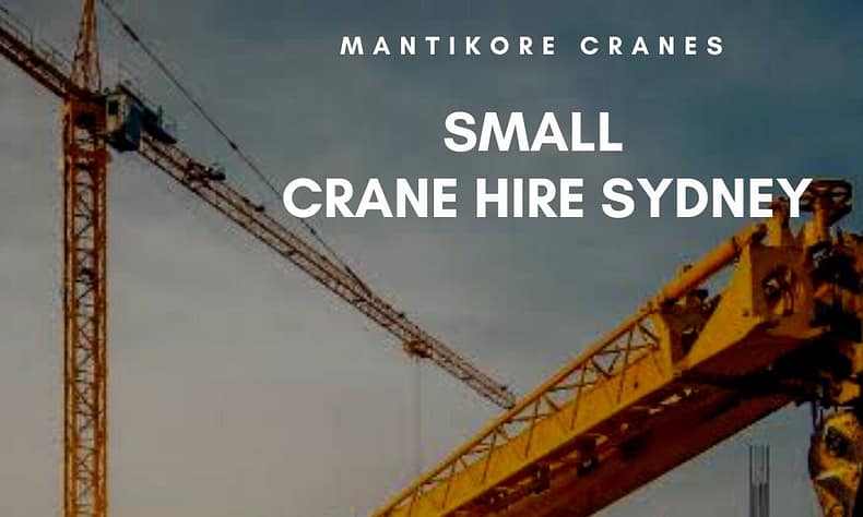 7 IDEAL REASONS TO GO FOR SMALL CRANE HIRE SYDNEY